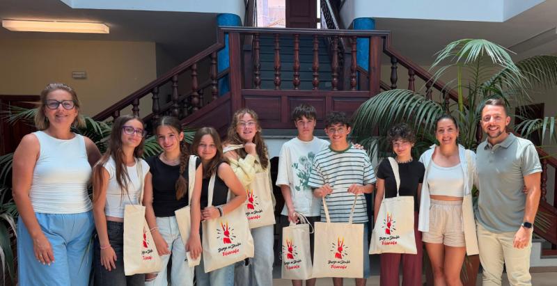 Tijarafe copa la fase final del proyecto audiovisual juvenil más ambicioso de La Palma