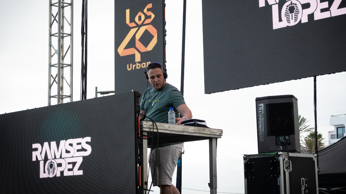 Ramses López LOS40 Fiesta del Agua