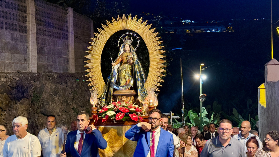 La Virgen del Socorro regresa a su santuario Fiestas del Socorro