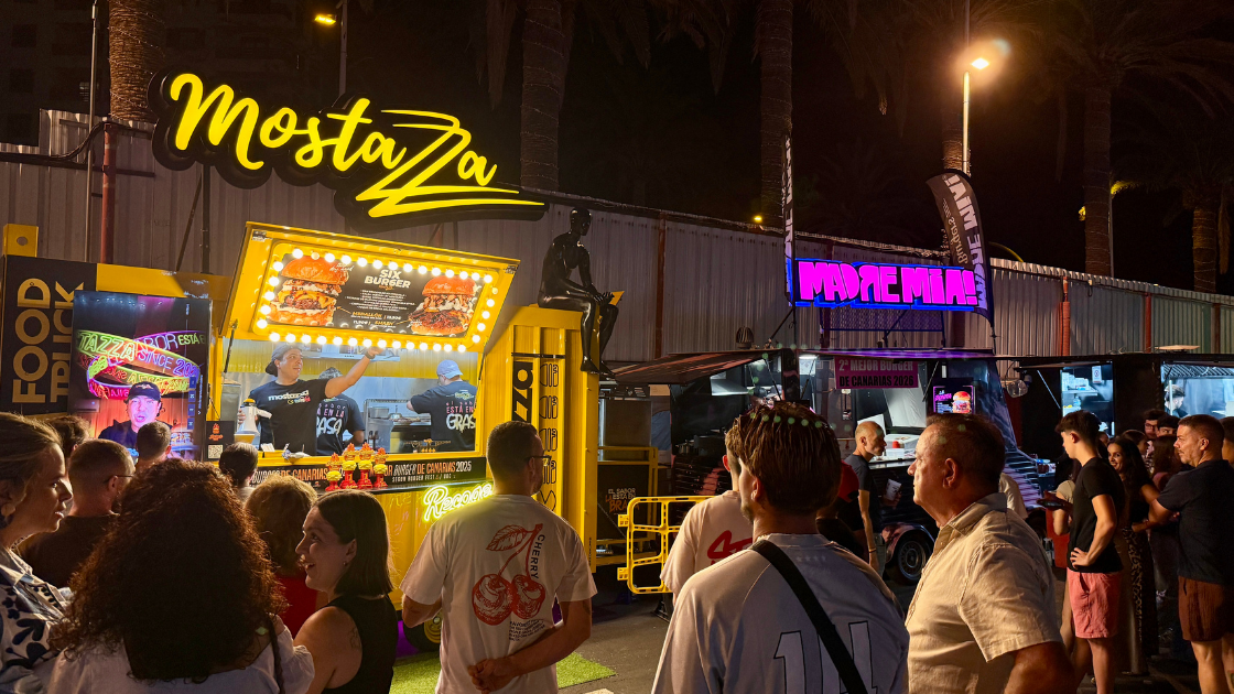 Mostazza fue una de las propuestas más visitadas Burger Fest Canarias